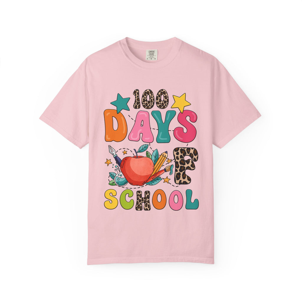 100 Days of School T-Shirt — Colorful Kids Celebration Tee