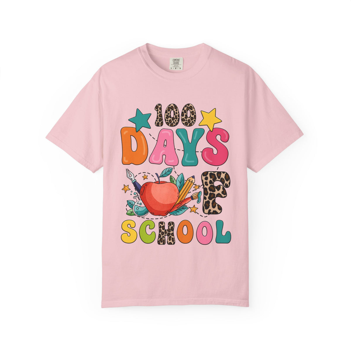 100 Days of School T-Shirt — Colorful Kids Celebration Tee