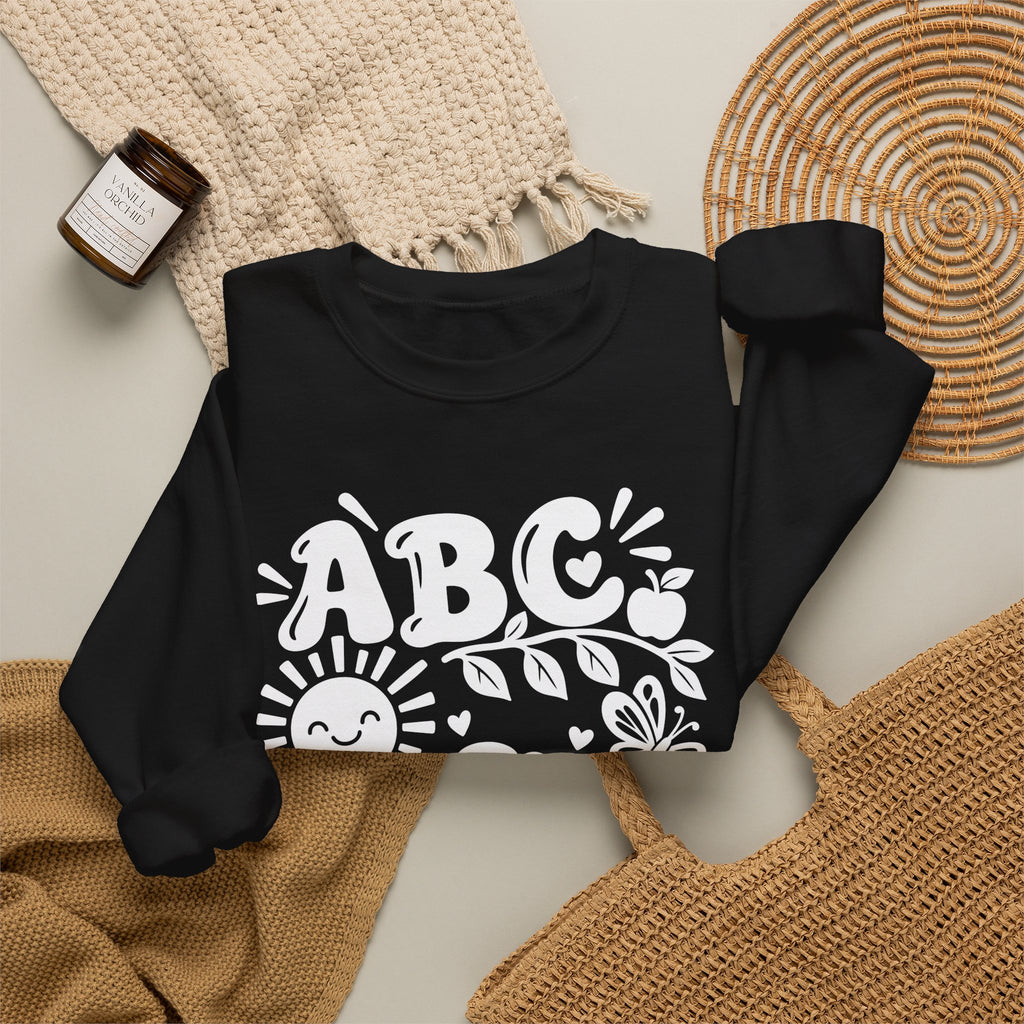 ABC 1234 Educational Crewneck Sweatshirt