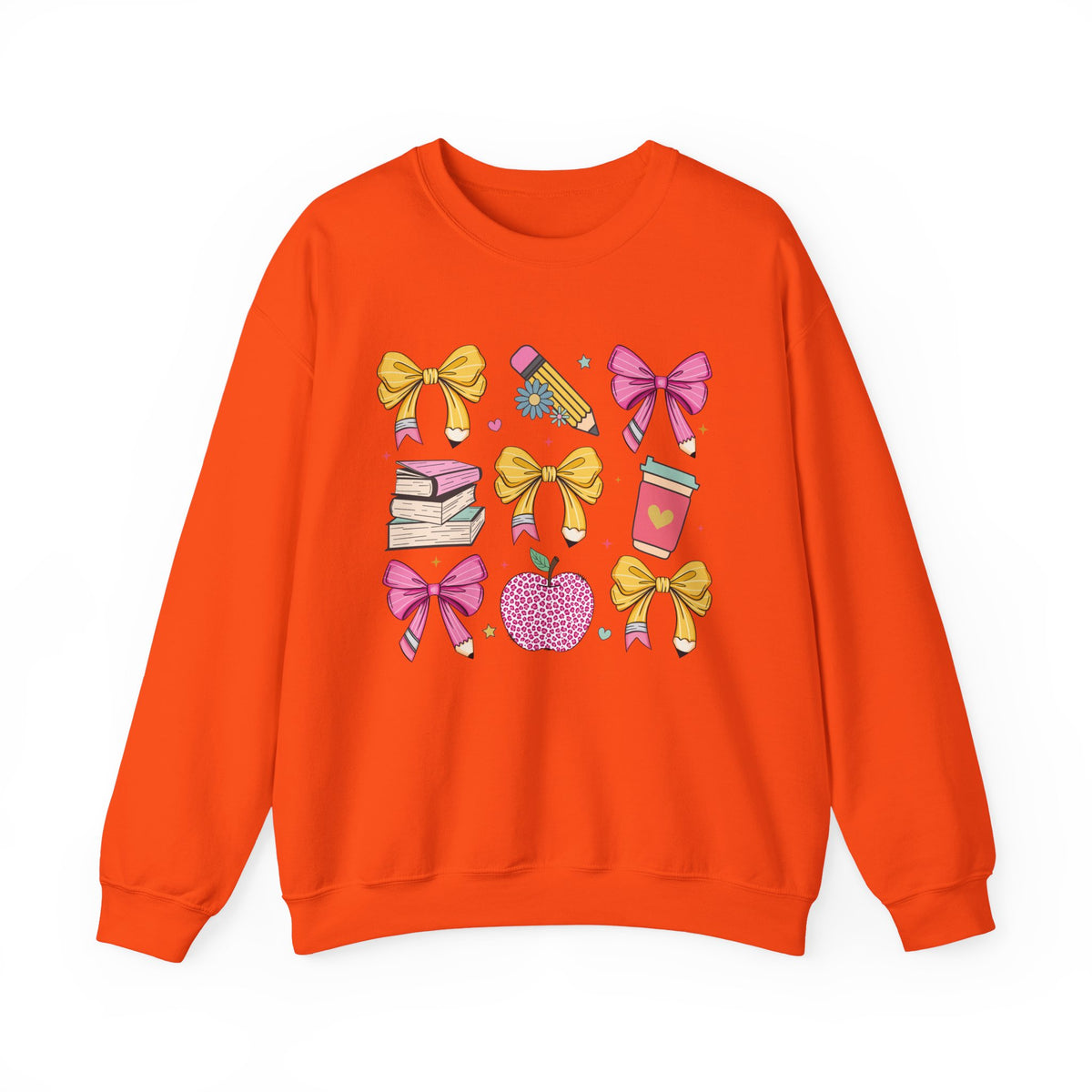 Cute Bow and Candy Sweatshirt for Girls