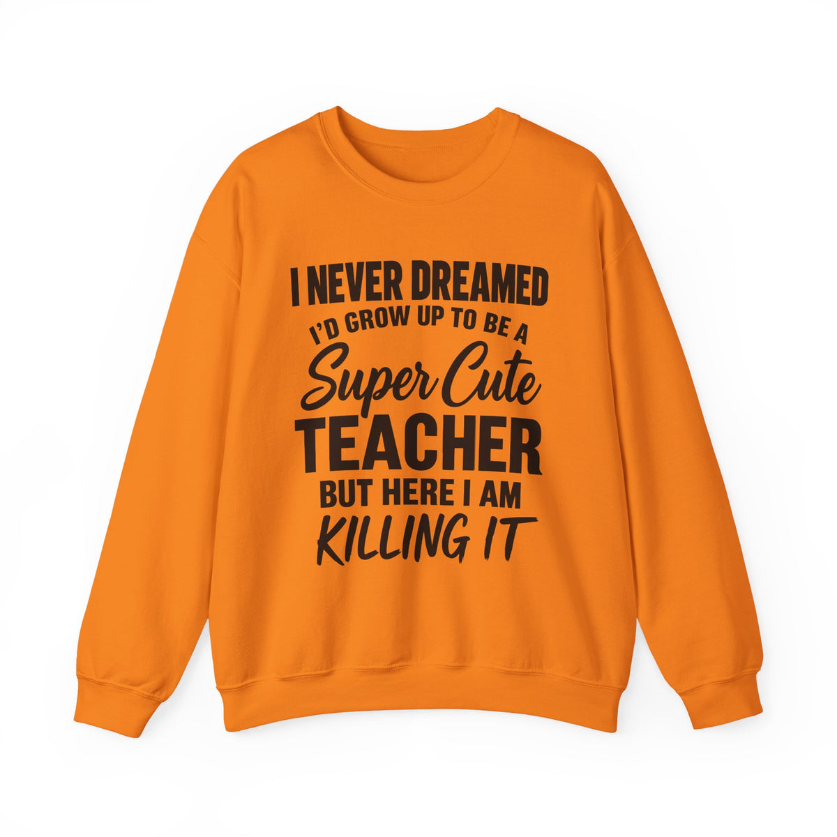Super Cute Teacher Killing It Sweatshirt