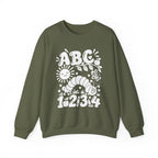 ABC 1234 Educational Crewneck Sweatshirt