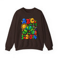 ABC 1234 Educational Kids Crewneck Sweatshirt